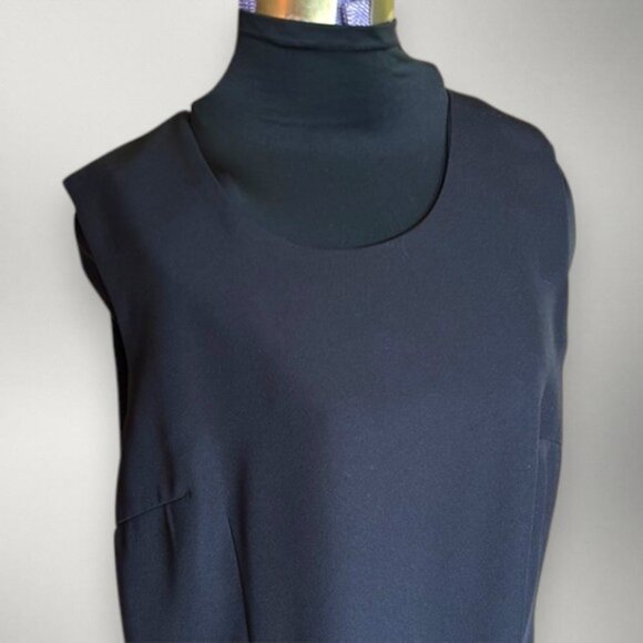 Vintage Fattaneh Bahari 2 Piece Black Blazer Dress Size 16 - Picture 9 of 15